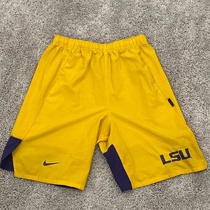 NWT Nike LSU dri-fit flex lightweight on-field football shorts